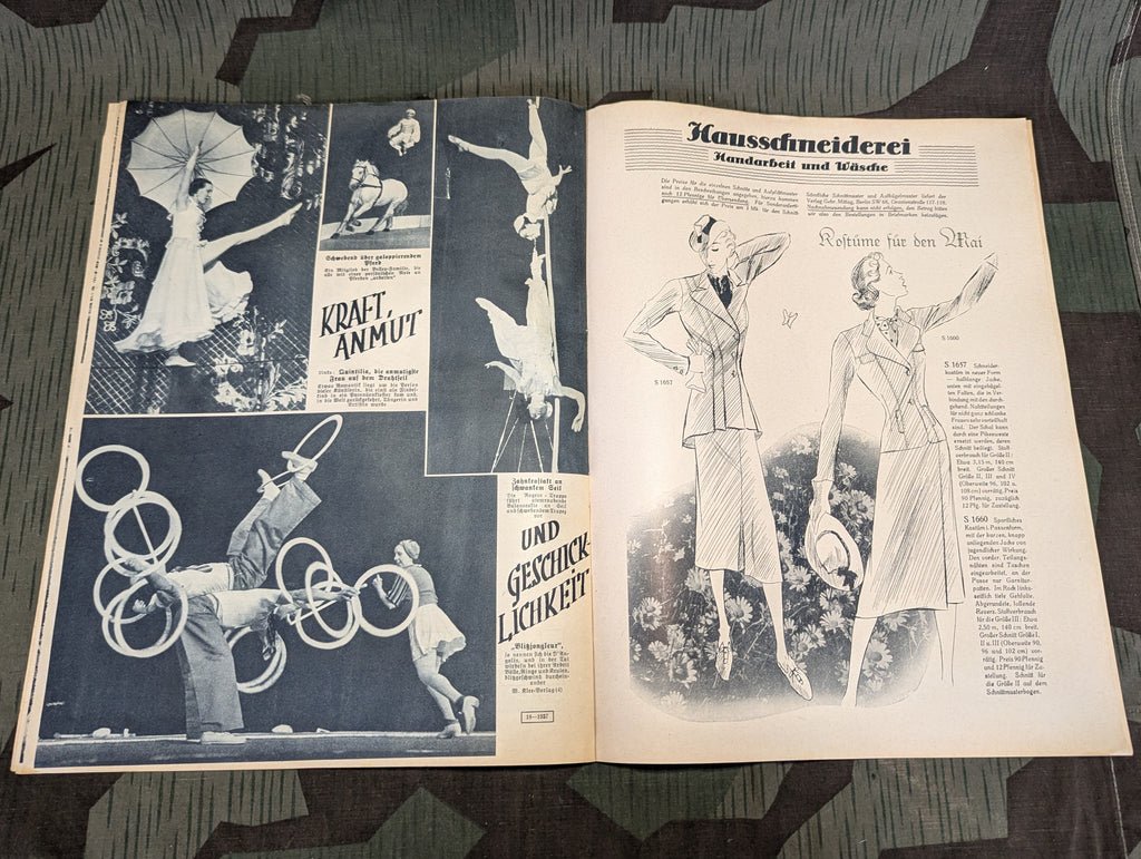 Was Ihr Wollt Magazine Heft 11 1937 With Dress Pattern — image 9