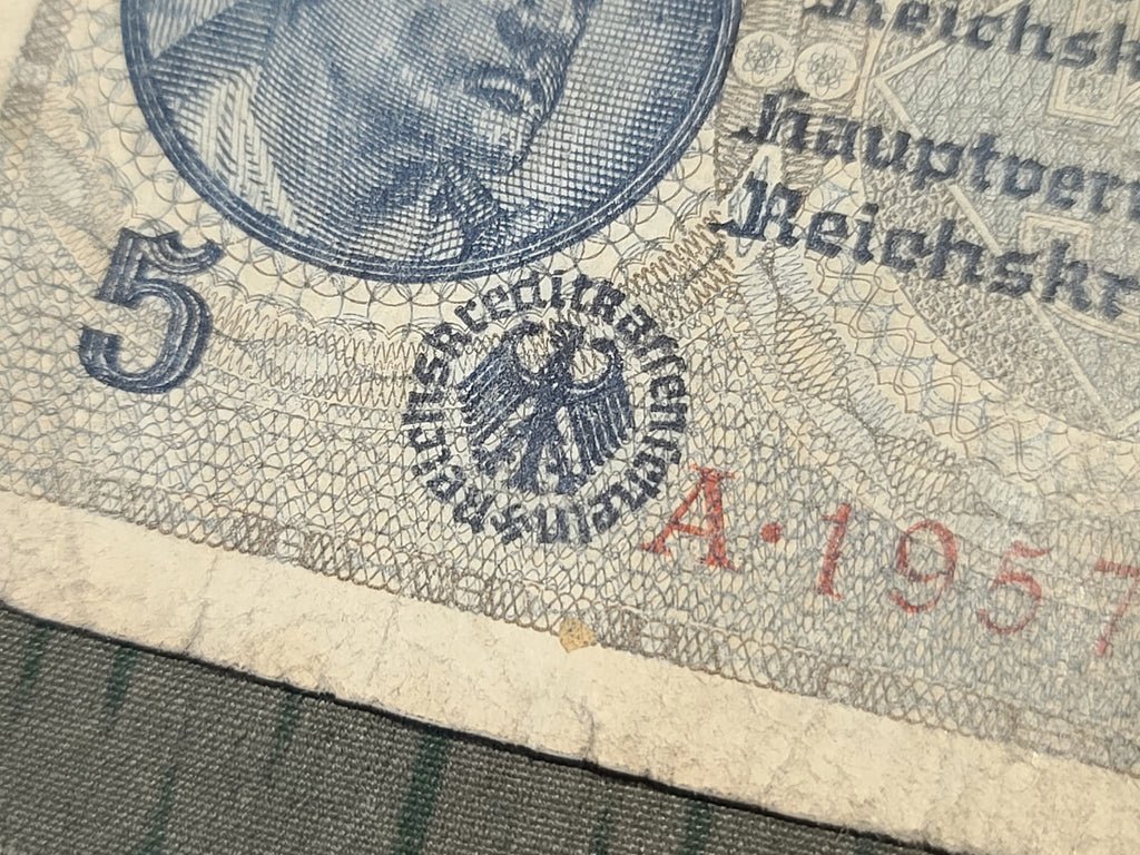 Fünf Reichsmark Note — image 3