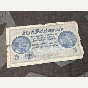 Fünf Reichsmark Note