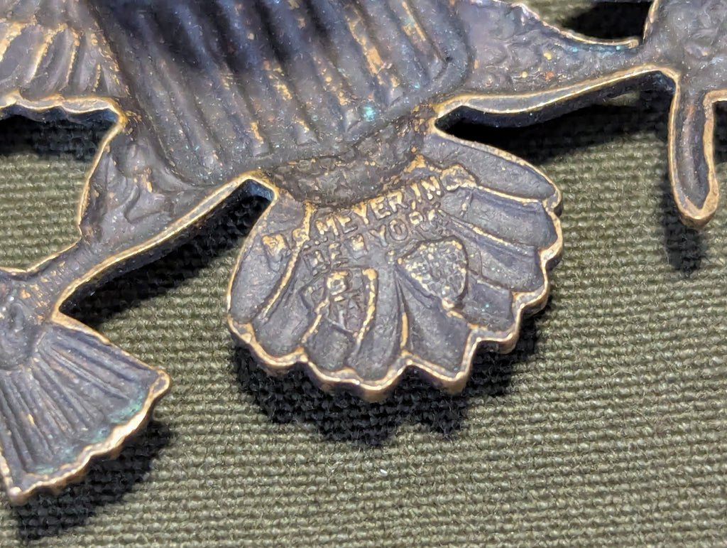 WWI American Red Cross Men's Officer Cap Badge — image 5