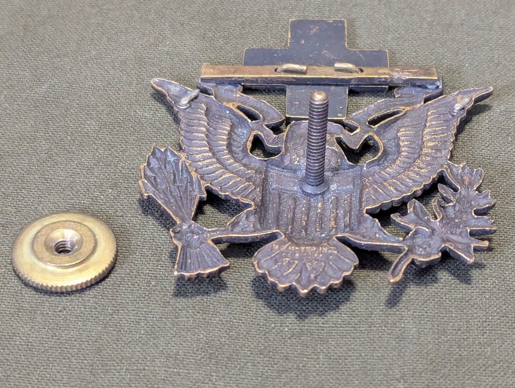WWI American Red Cross Men's Officer Cap Badge — image 6