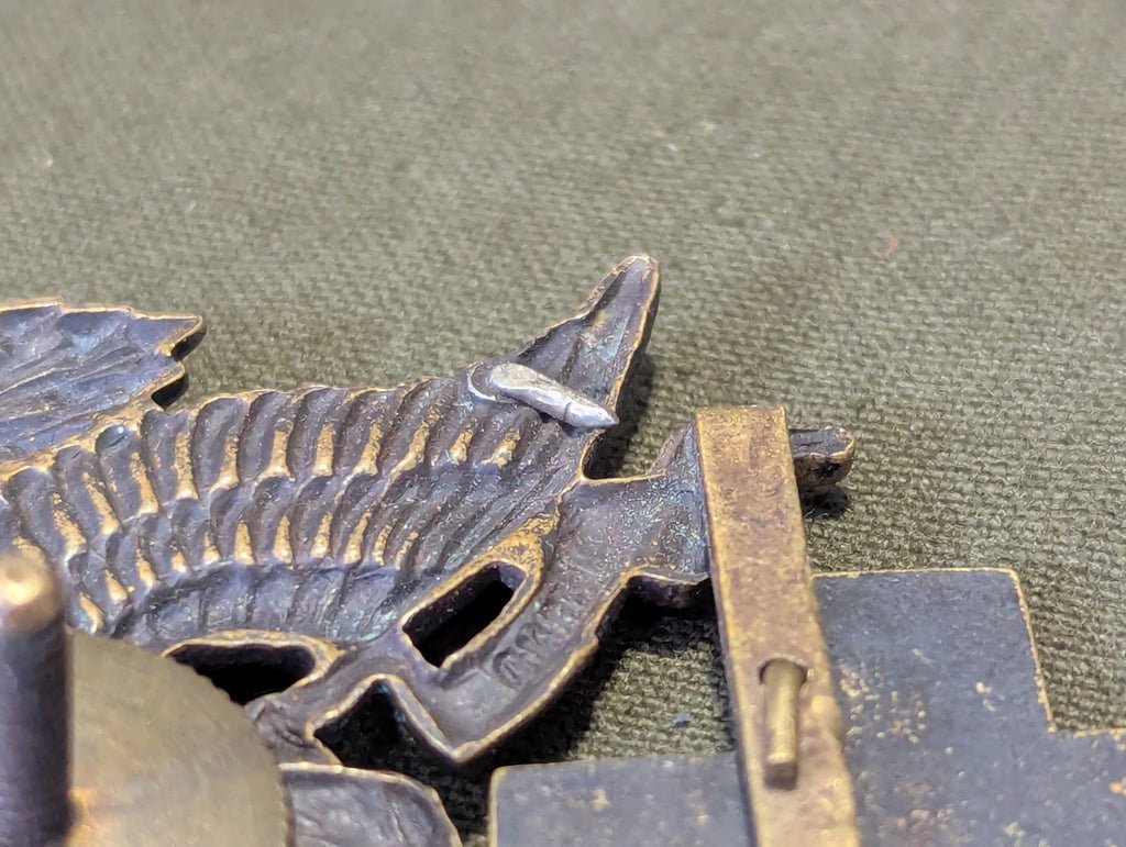 WWI American Red Cross Men's Officer Cap Badge — image 7