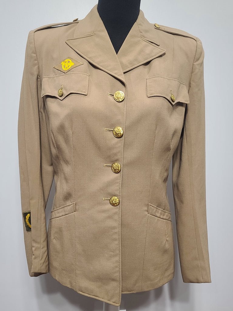 WAC Enlisted Tropical Worsted Khaki Jacket 16R(38' Bust) — image 20