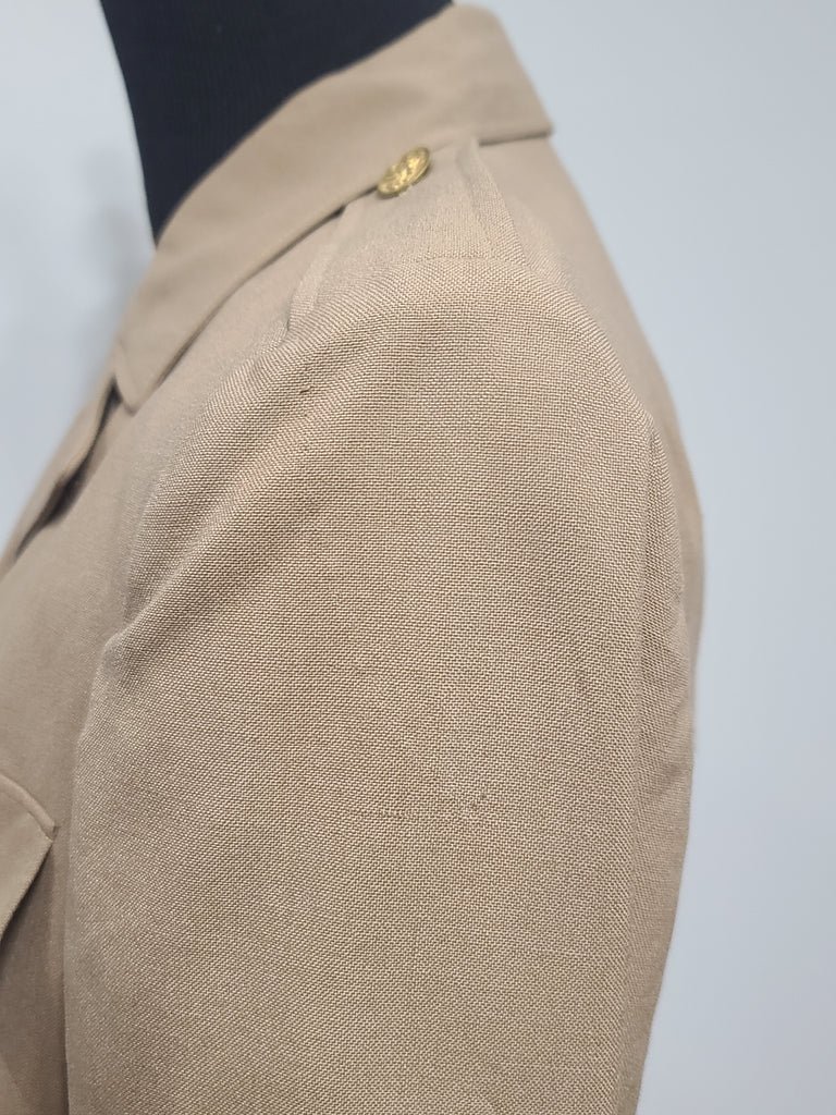 WAC Enlisted Tropical Worsted Khaki Jacket 16R(38' Bust) — image 9