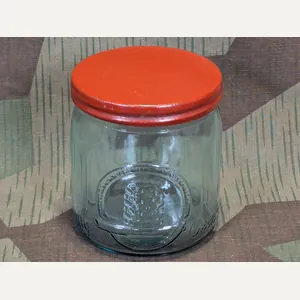 Deutscher Imker Glass Honey Jar Steel Lid