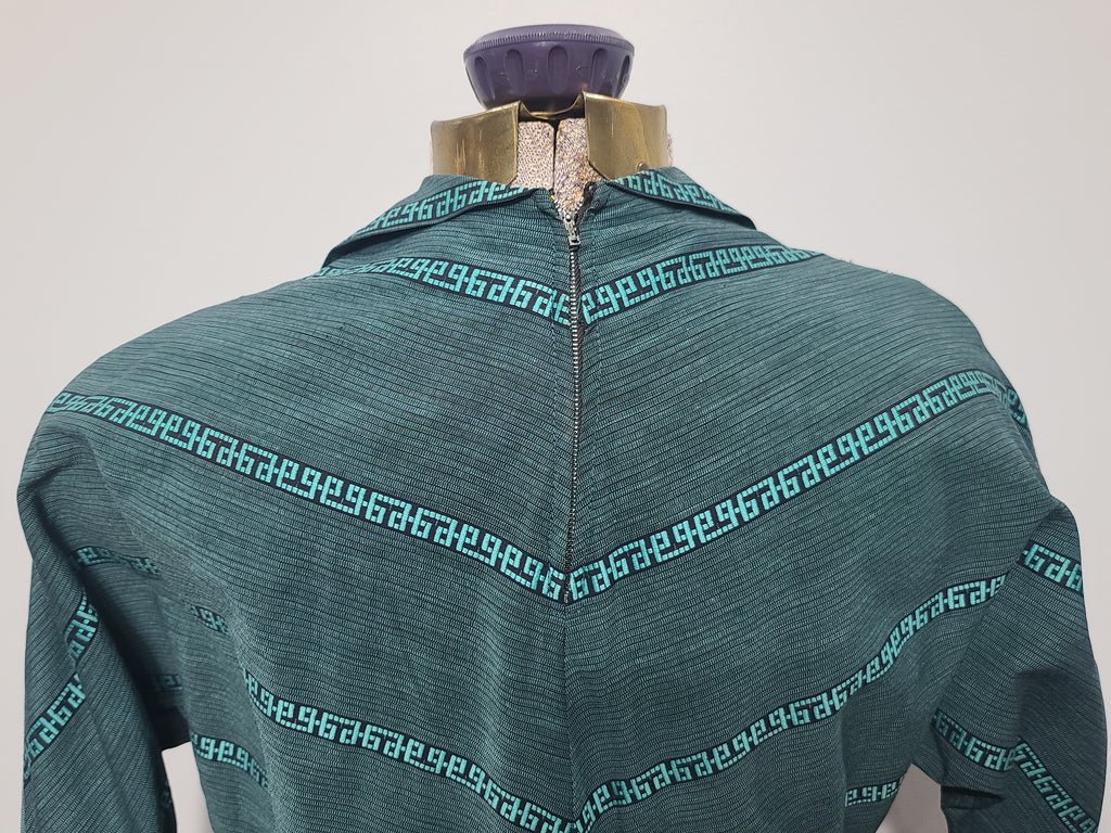 Teal Green Stripe Design(B-34' W-27') — image 10