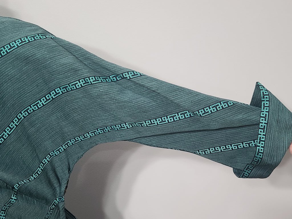 Teal Green Stripe Design(B-34' W-27') — image 8
