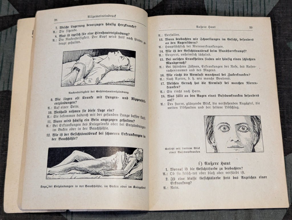 Wie Pflege Ich Kranke? First Aid Book 1942 — image 7