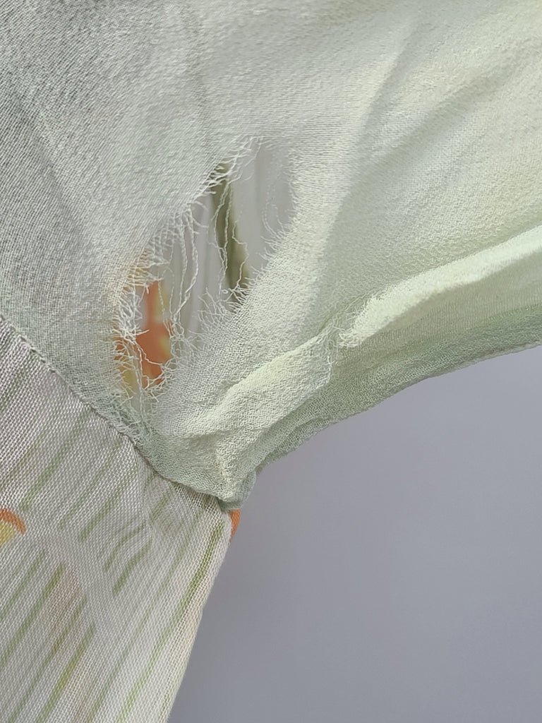 1920s Crepe Flapper Dress XXS(31' Bust) — image 17