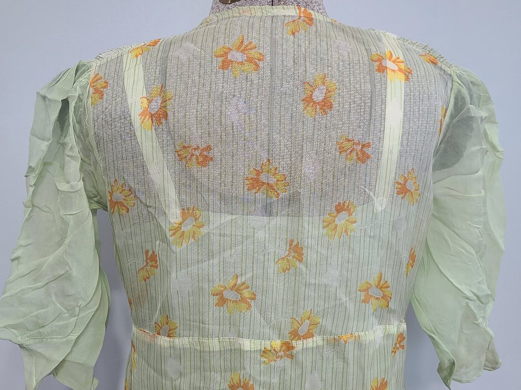 1920s Crepe Flapper Dress XXS(31' Bust) — image 19