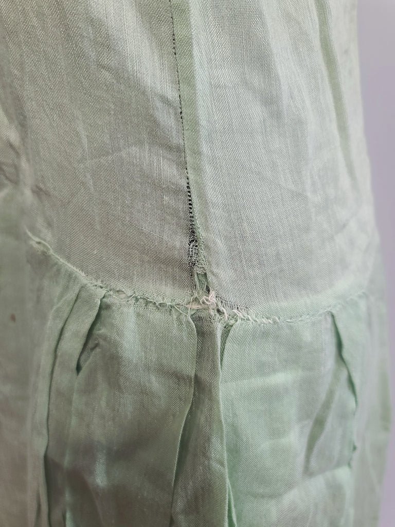 1920s Crepe Flapper Dress XXS(31' Bust) — image 37