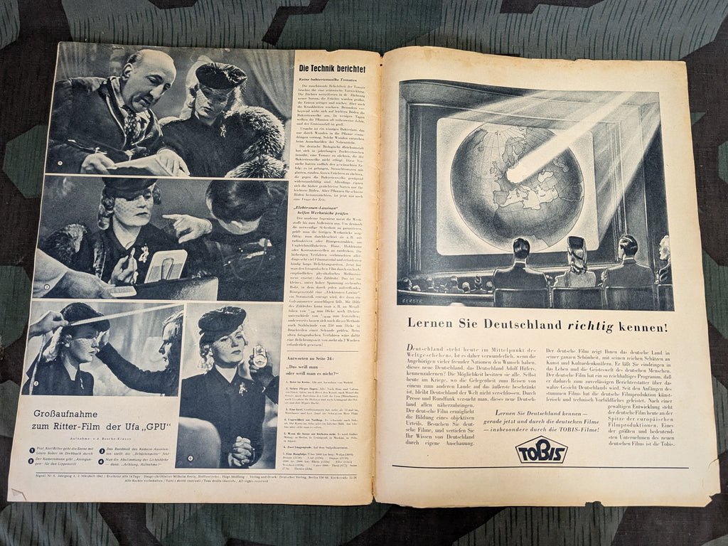2 March 1942 Signal Magazine in German Nr. 6 Rommel — image 18