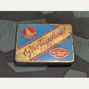 Edler Vogelsang Loose Tobacco Tin Worn
