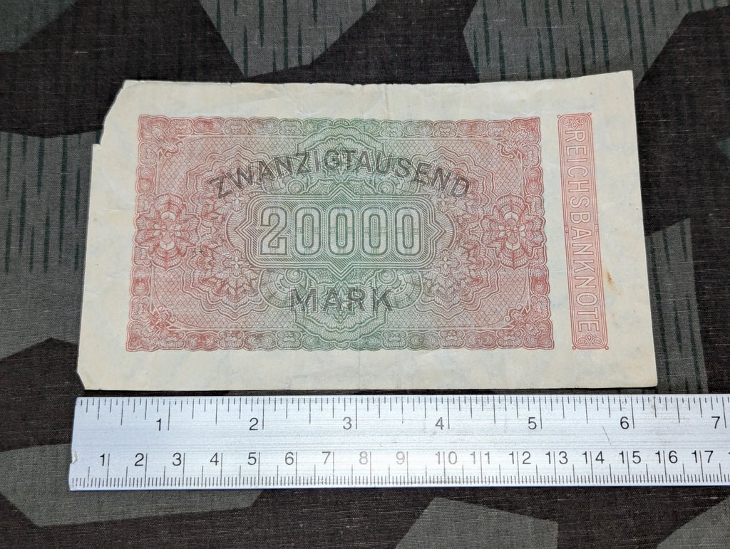 20,000 Mark Bank Note 1923 — image 2