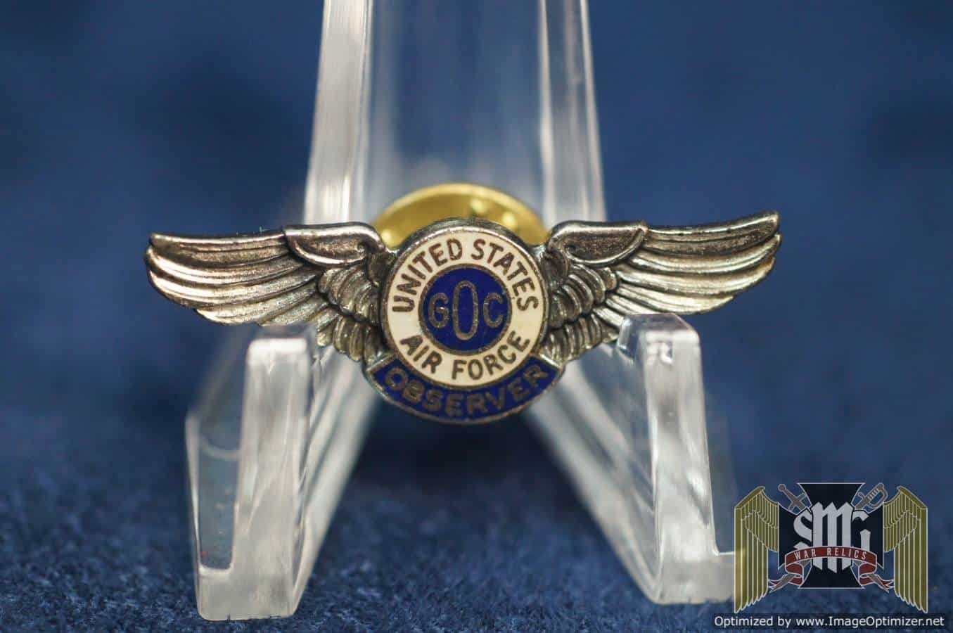 SMGL-2844 U.S. Air Force Observer pin — image 2