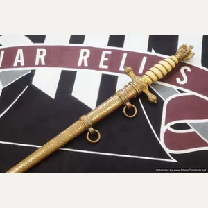 SMGL-2604 Deluxe Navy Dagger With Ivory Grip by P.D. Luneschloss