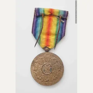 SMGP-703 WWI Belgian Belgian Victory medal.