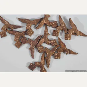 SMGP-446 Luftwaffe unfinished stick pin heads excellent+