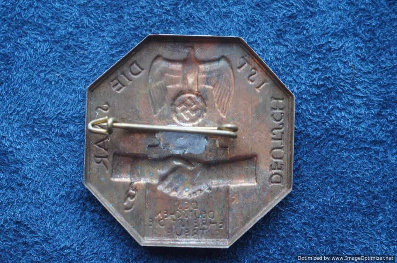 CSMGP-58 Deutsch 1st Die Saar Tinnie 1934 — image 2