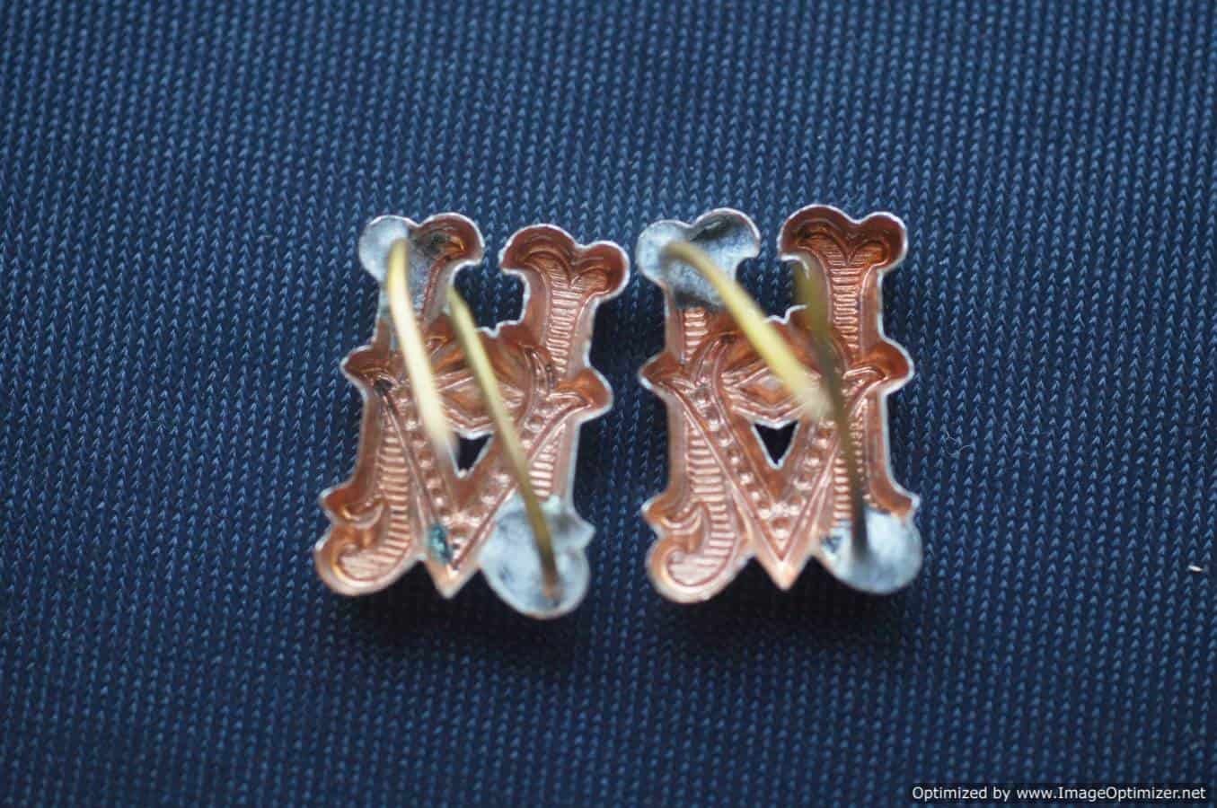 SMGP-326 Heeresverwaltung Shoulder board device set. — image 2