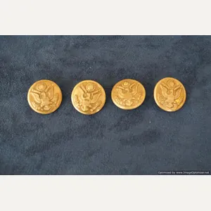 SMGA-416 4PC U.S. jacket buttons
