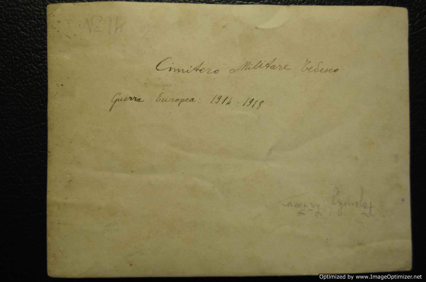 SGM-49 WW1 Soldier Graveyard Photo — image 3