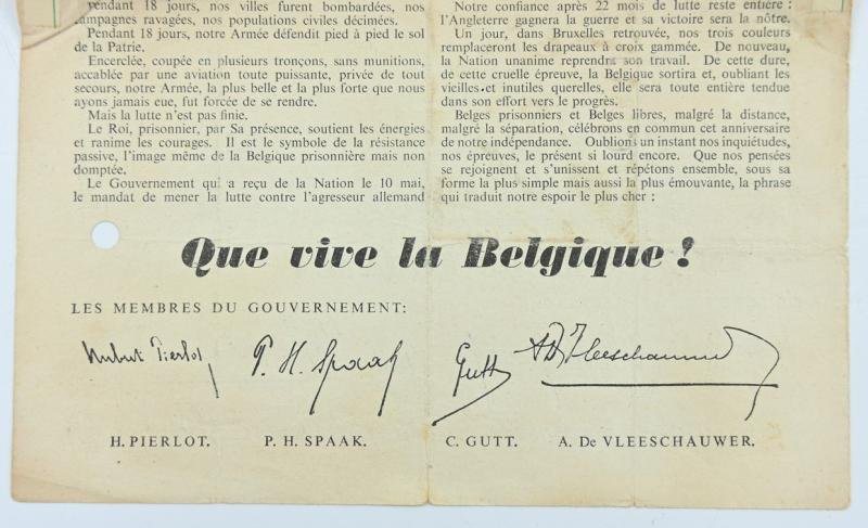 Belgian WW2 Droppingsflyer '21st July' — image 3