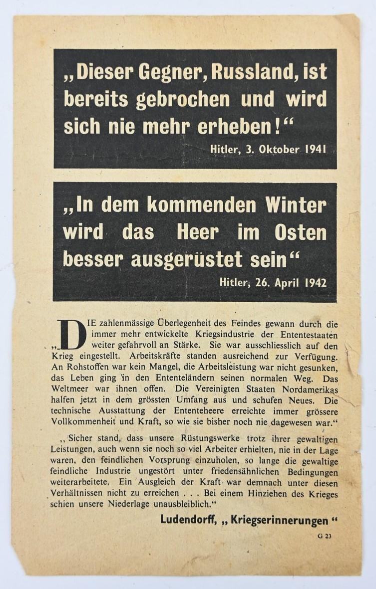 Allied WW2 Droppingsflyer 'Amerika/Deutschland' — image 2