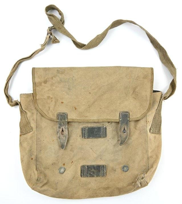 Italian WW2 M33 Gasmask Pouch — image 5