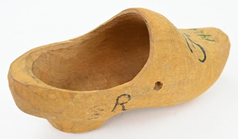 French WW2 Wooden Shoe 1944 — image 5