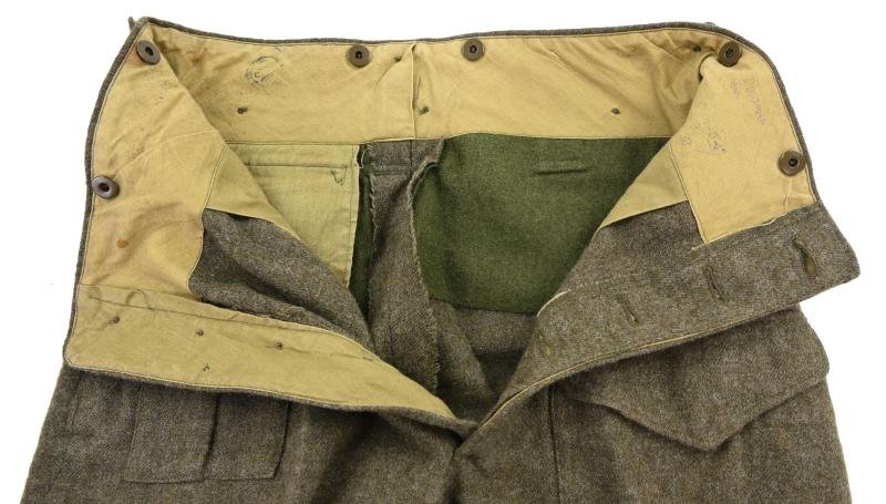 Canadian WW2 Battle Dress Trousers — image 5
