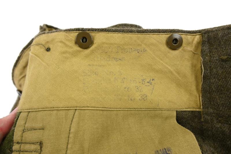 Canadian WW2 Battle Dress Trousers — image 9
