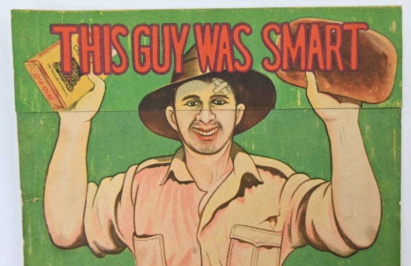 Japanese WW2 Propaganda Leaflet 'That guy was Smart' — image 2