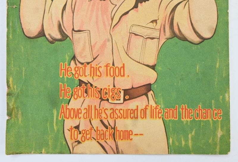 Japanese WW2 Propaganda Leaflet 'That guy was Smart' — image 5
