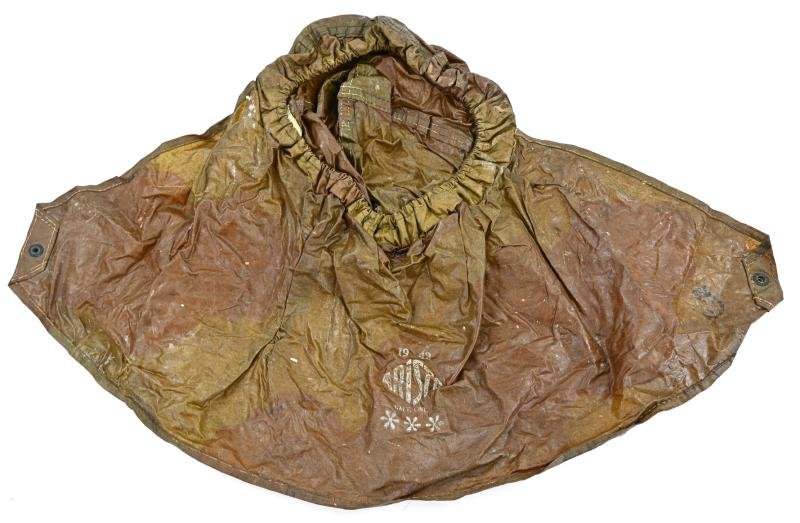 Canadian WW2 Anti-Gas Helmet Cover Camo — image 2