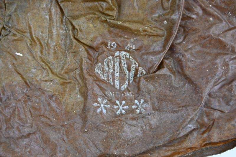 Canadian WW2 Anti-Gas Helmet Cover Camo — image 3