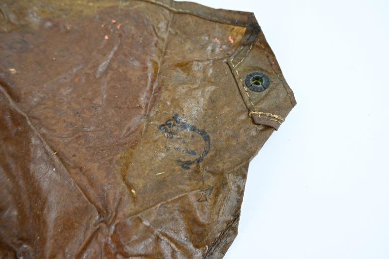 Canadian WW2 Anti-Gas Helmet Cover Camo — image 4