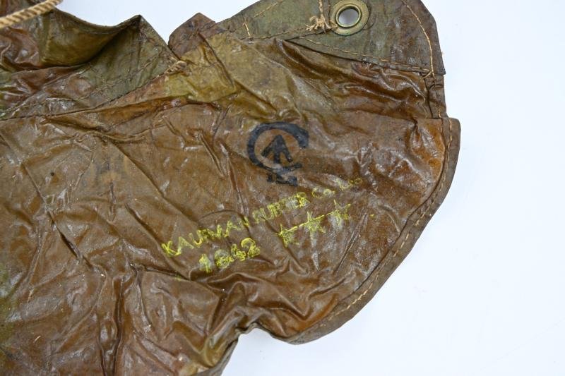 Canadian WW2 Anti-Gas Camo Hood — image 4