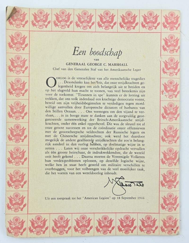 Dutch WW2 Booklet 'USA' — image 6