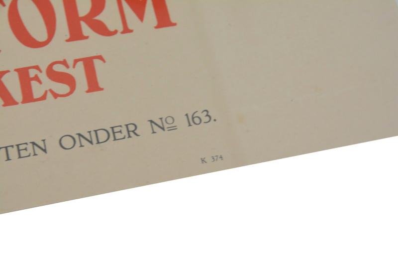 Dutch NSB/ Jeugdstorm Poster 'de Ruyter cantate' — image 4