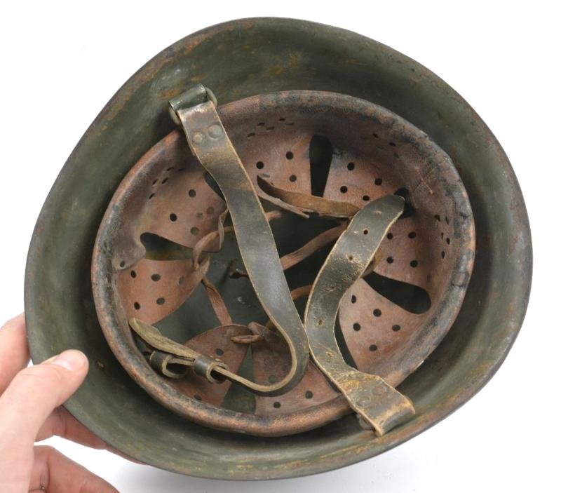 Italian WW2 M33 Helmet — image 5