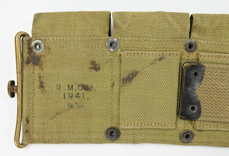 US WW2 M1 Garand Ammo Belt 1944 — image 5