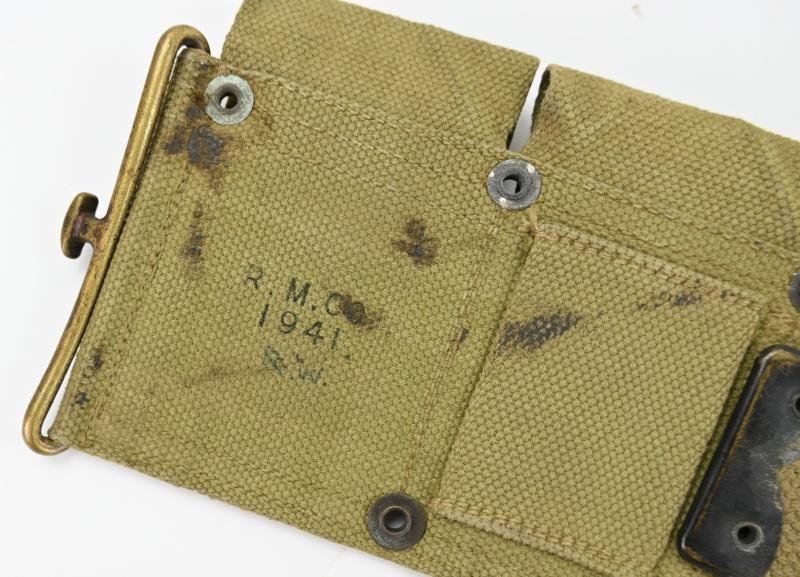 US WW2 M1 Garand Ammo Belt 1944 — image 6