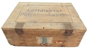 German WH 'Luftdichten Patronenkasten B' Ammunition box