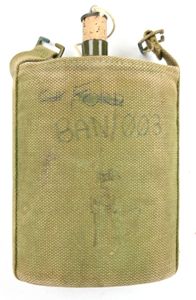 British WW2 Water Canteen with Cover