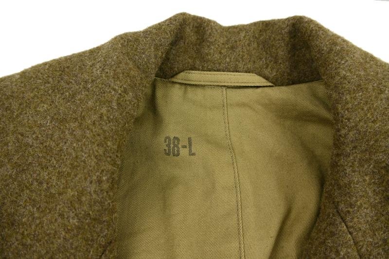 US WW2 Enlisted Men Wool Greatcoat 38L — image 2