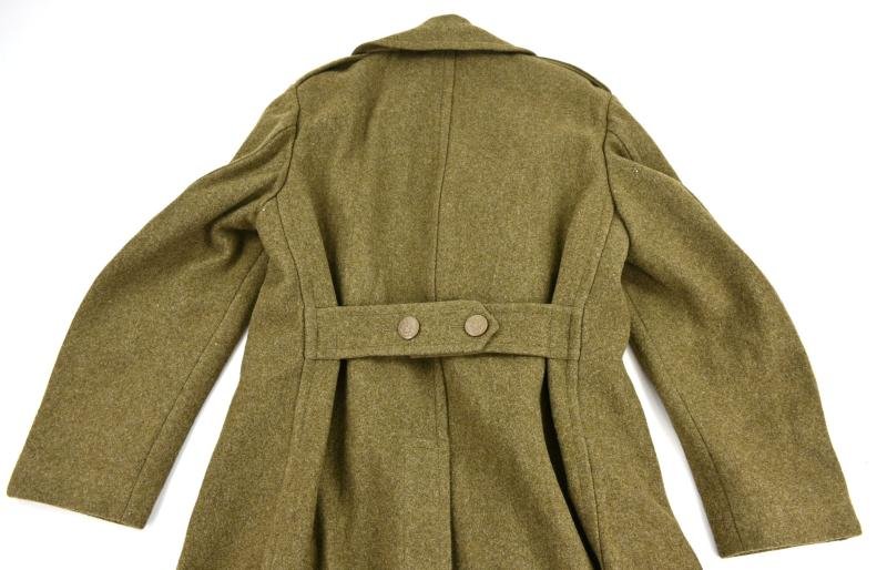 US WW2 Enlisted Men Wool Greatcoat 38L — image 3