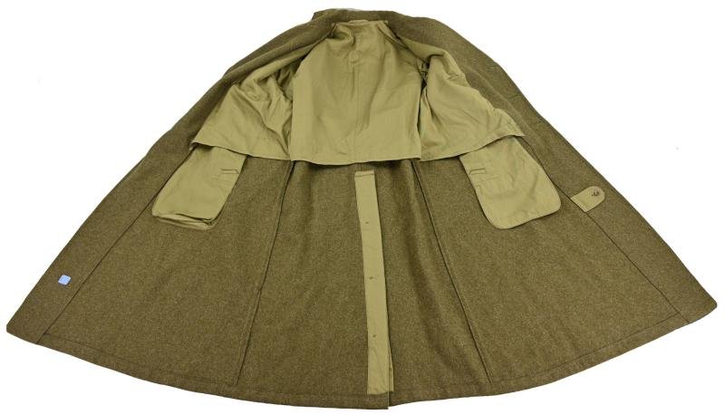 US WW2 Enlisted Men Wool Greatcoat 38L — image 7