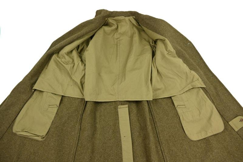 US WW2 Enlisted Men Wool Greatcoat 38L — image 8