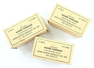US WW2 Medical Gauze Bandage